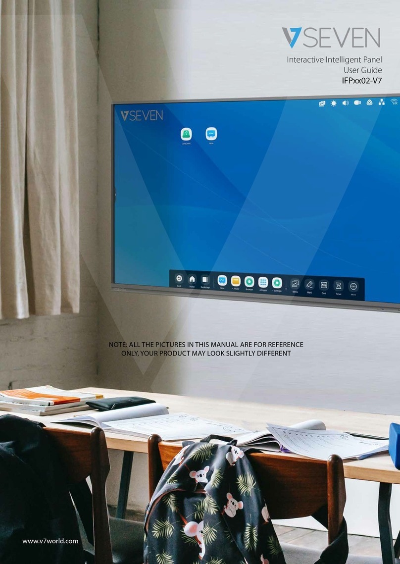 SEVEN IFP02-V7 Series user guide SEVEN IFP02-V7 Series user guide