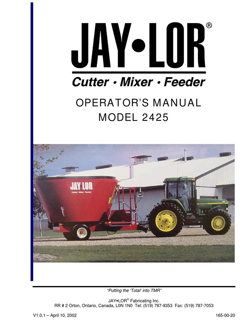 Jay-Lor 2425 Operator's manual