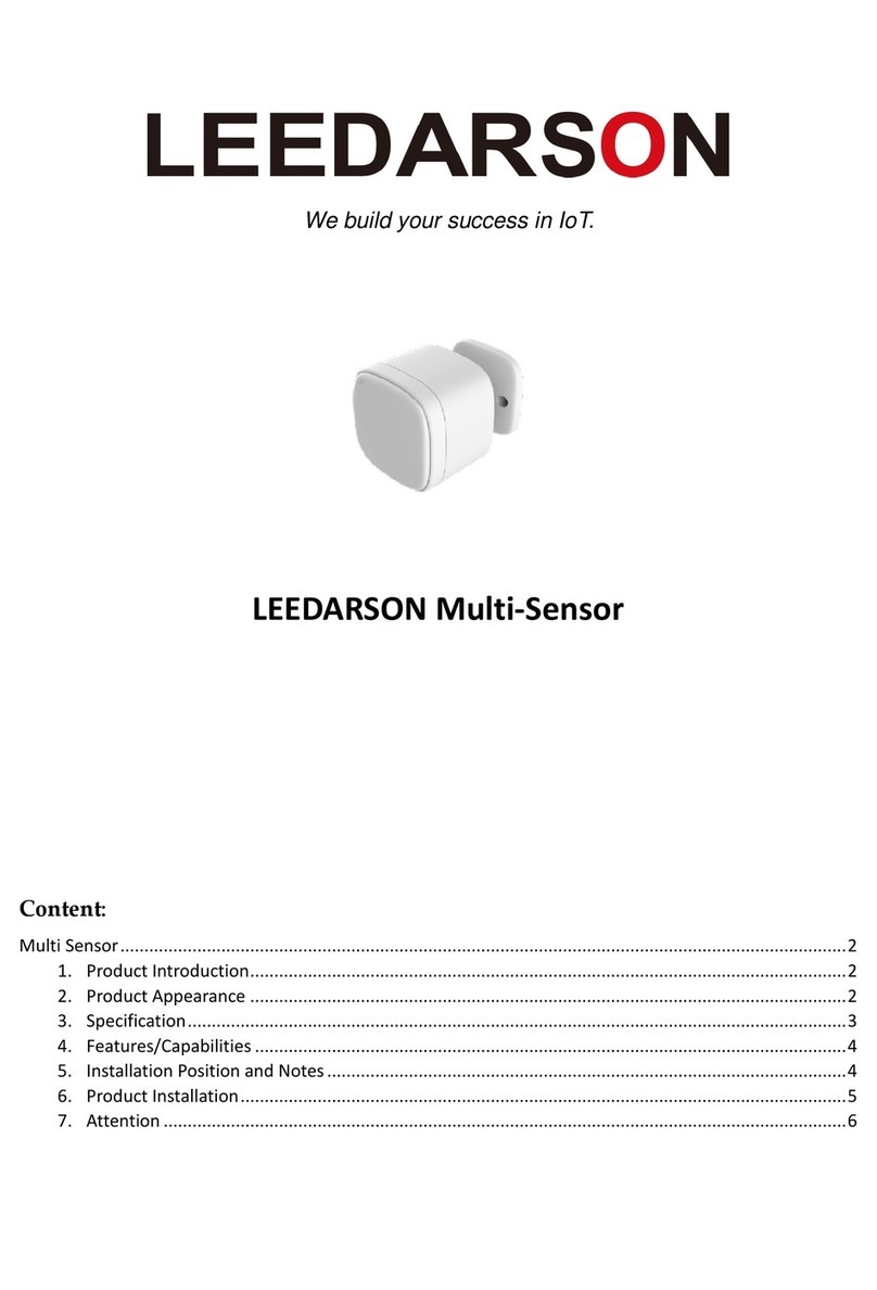 Leedarson Multi-Sensor quick start guide