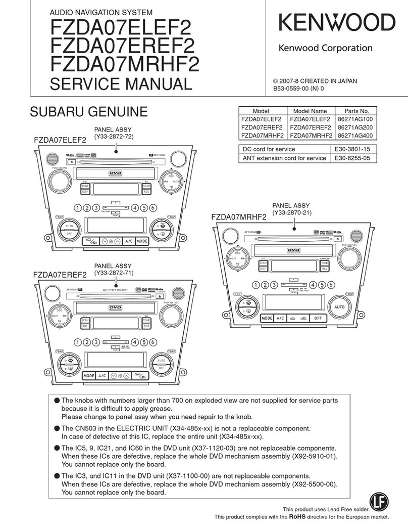 Kenwood FZDA07ELEF2 User manual