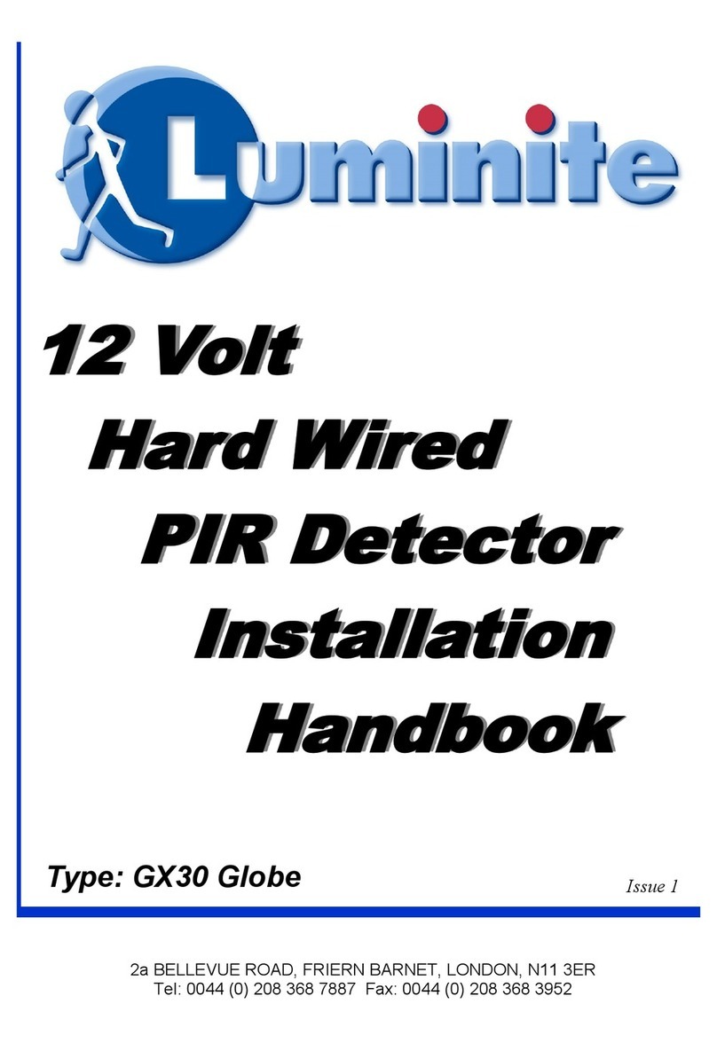Luminite GX30 Globe Installation handbook
