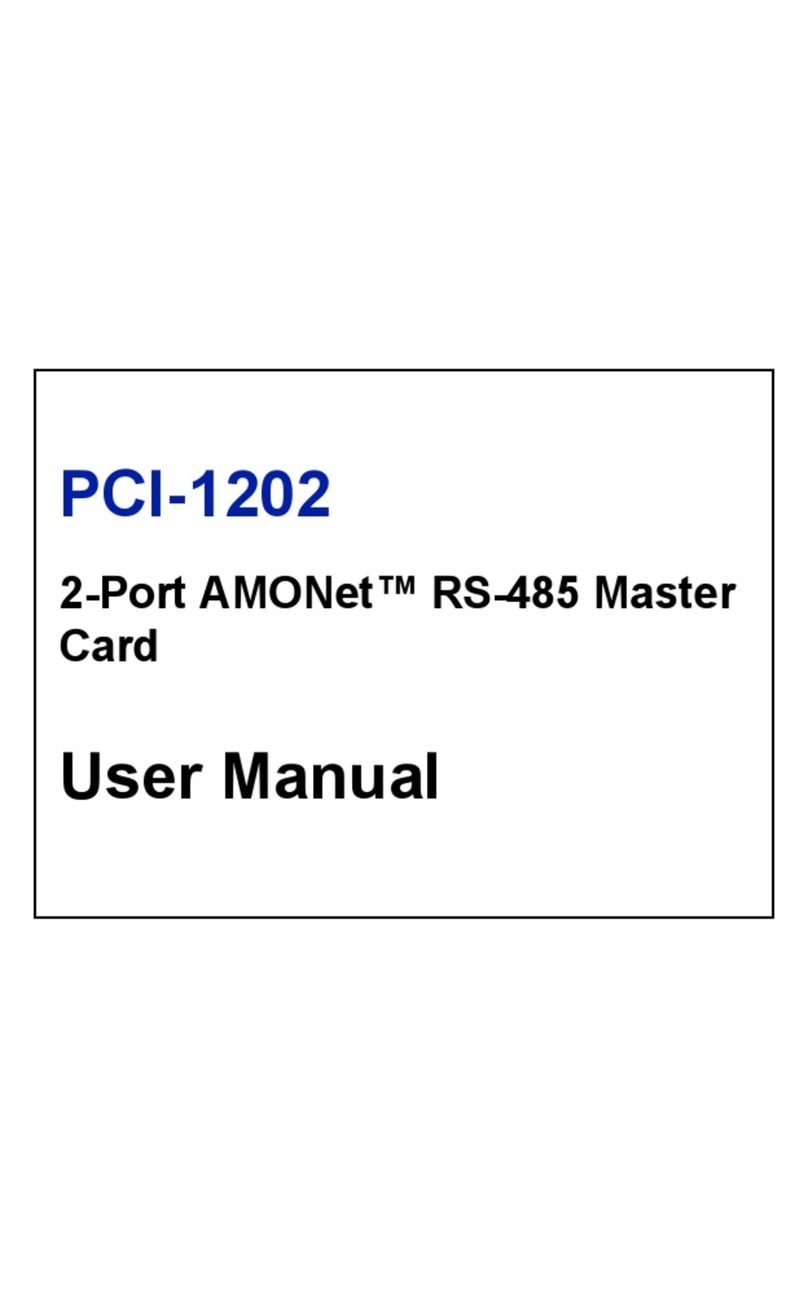 Advantech PCI-1202 User manual