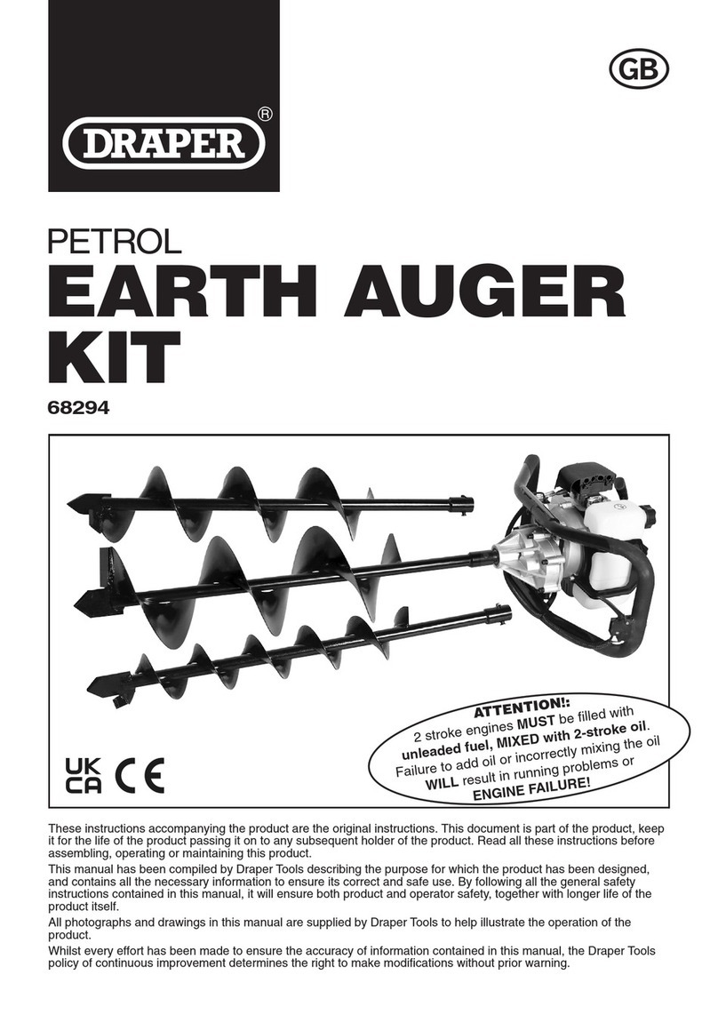 Draper GPAUG52-B User manual
