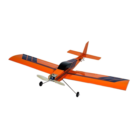 Elite Models 40in Tiger Sports Trainer ARF User manual