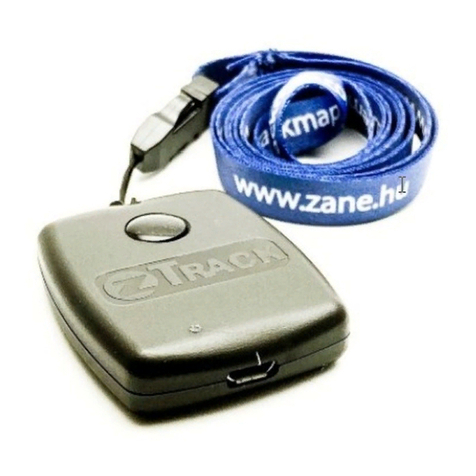 Zane zTrack One operating manual
