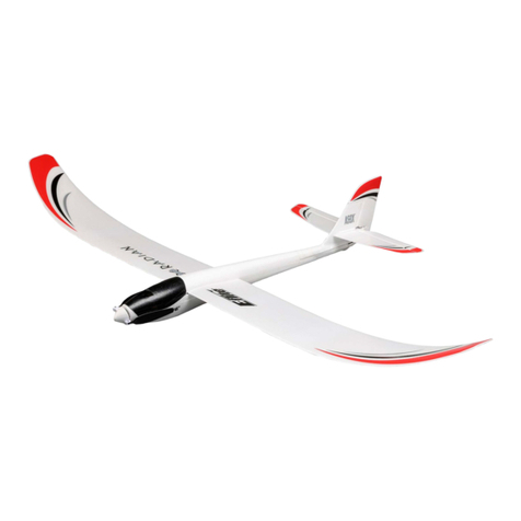 Horizon Fitness E-flite UMX Radian BNF BASIC User manual