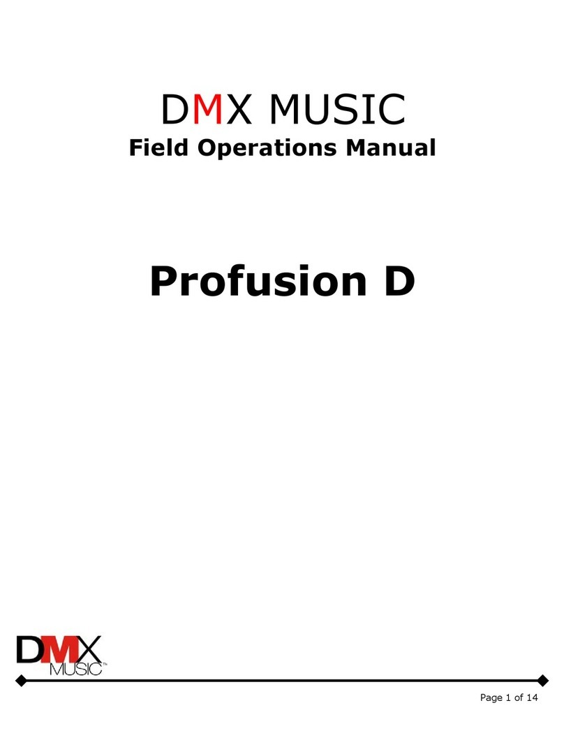 DMX Profusion D User manual