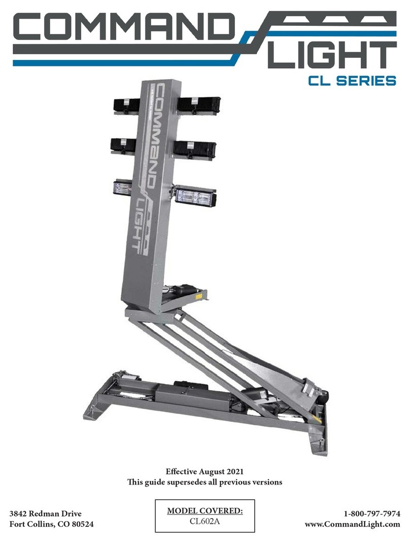 Command Light CLSeries User manual