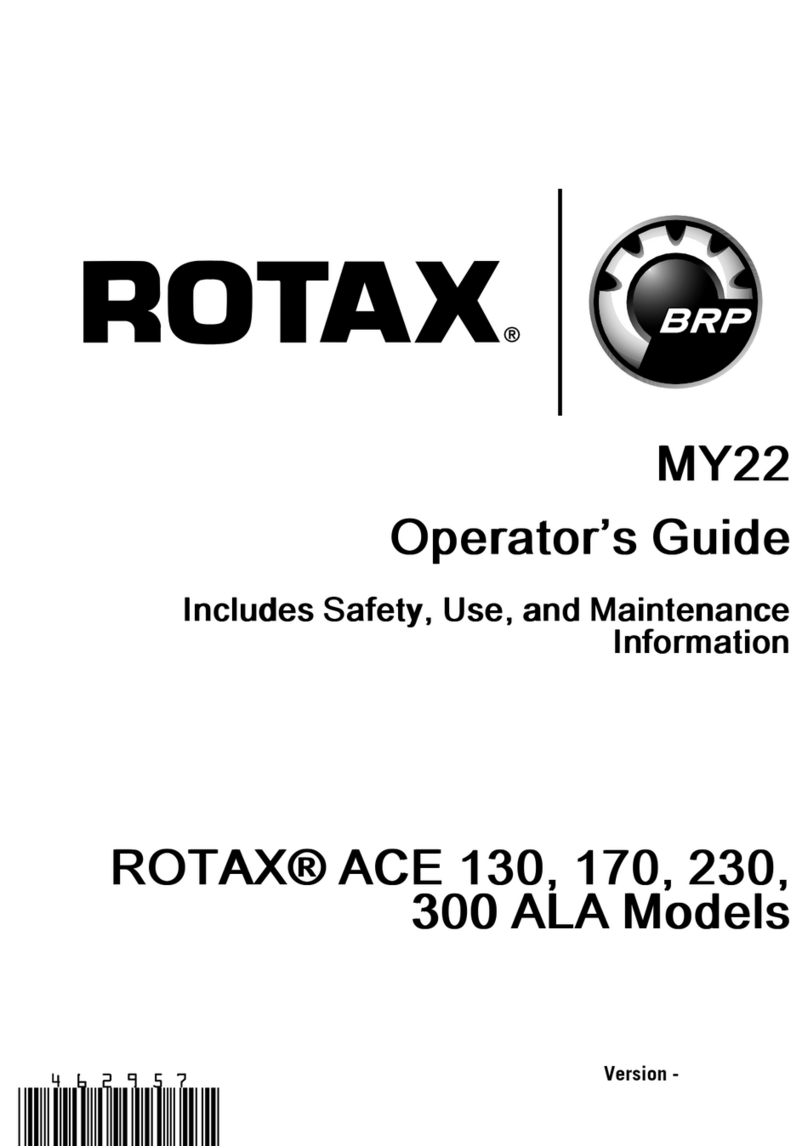 BRP ROTAX ACE 130 Manual
