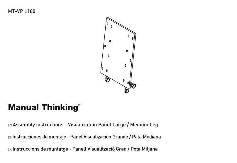 Manual Thinking MT-VP L180 Assembly instructions