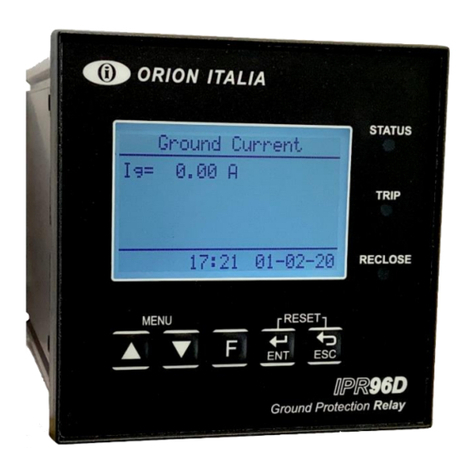 ORION ITALIA IPR96D User manual