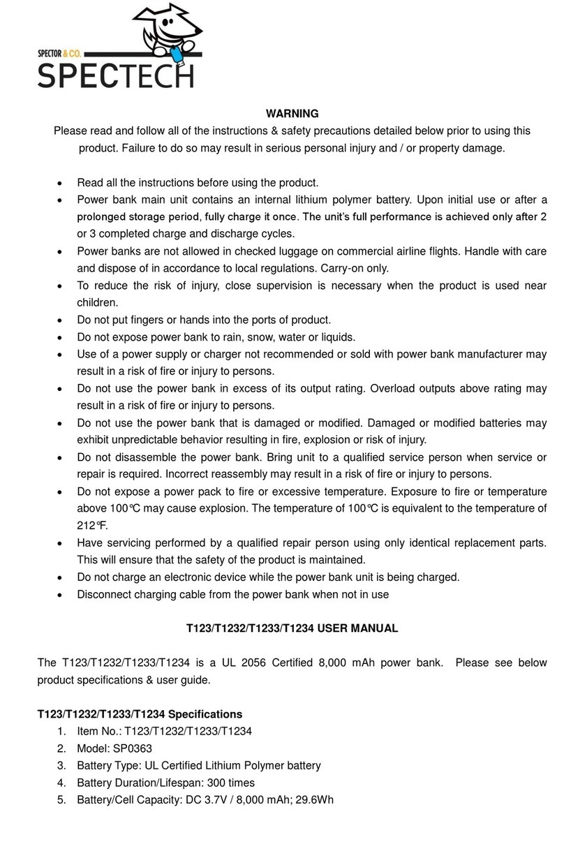 Spector&Co T123 user manual