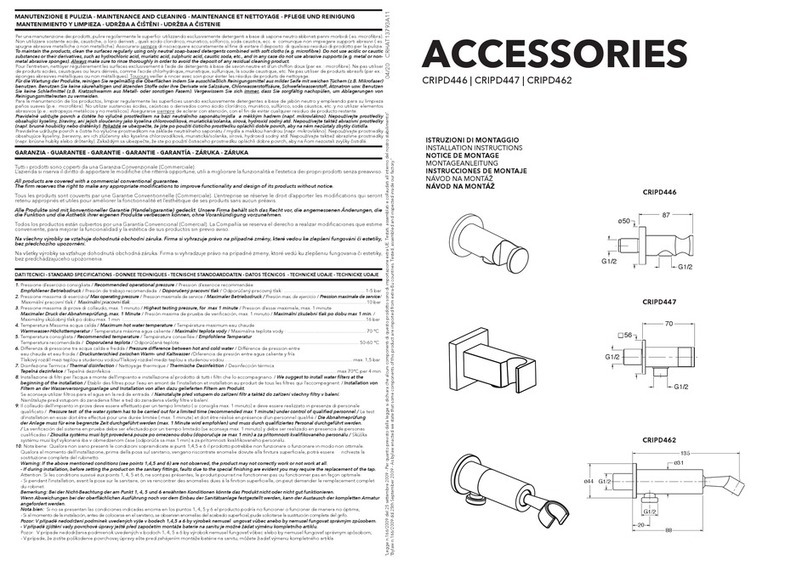 CRISTINA CRIPD446 User manual