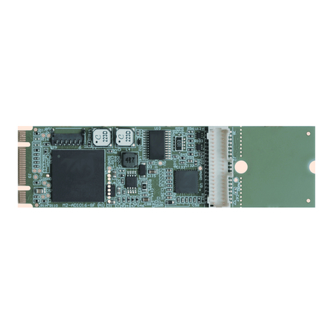 Acces I/O products mPCIE-ADIO16-8F Series Hardware manual