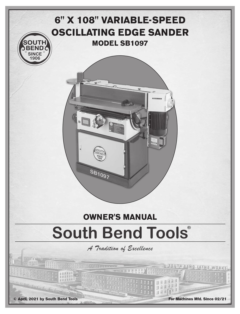 Southbend SB1097 owner's manual