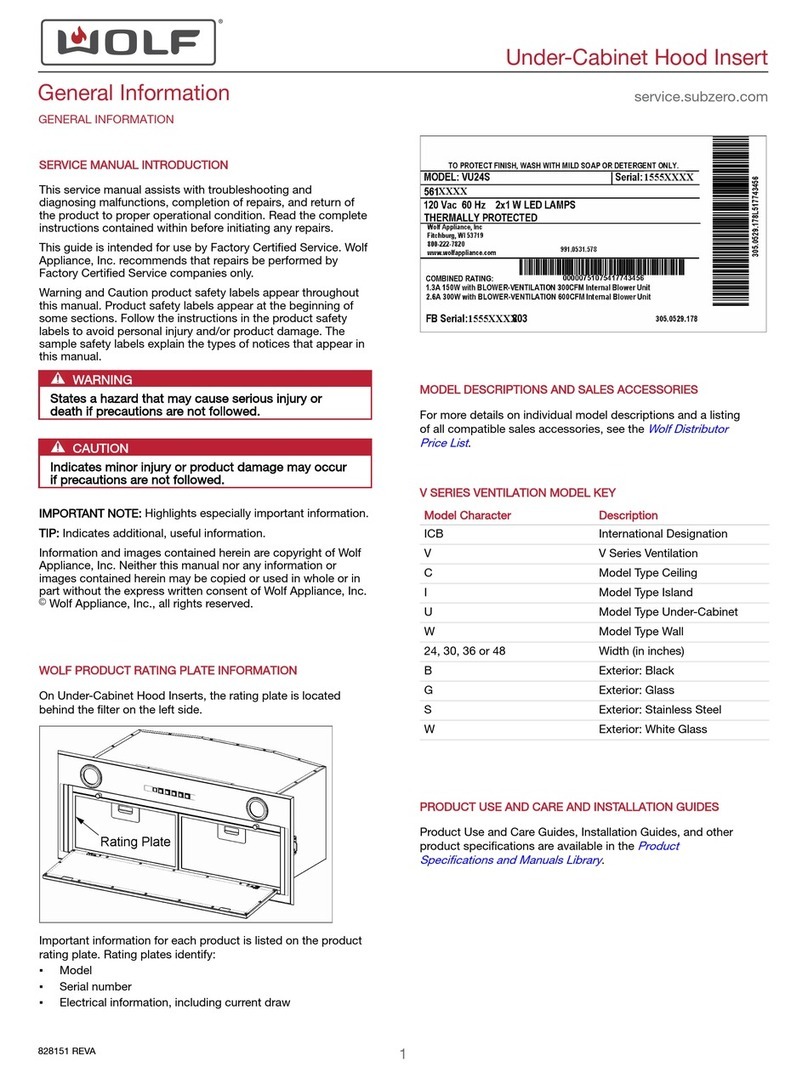 Wolf VU24S General information