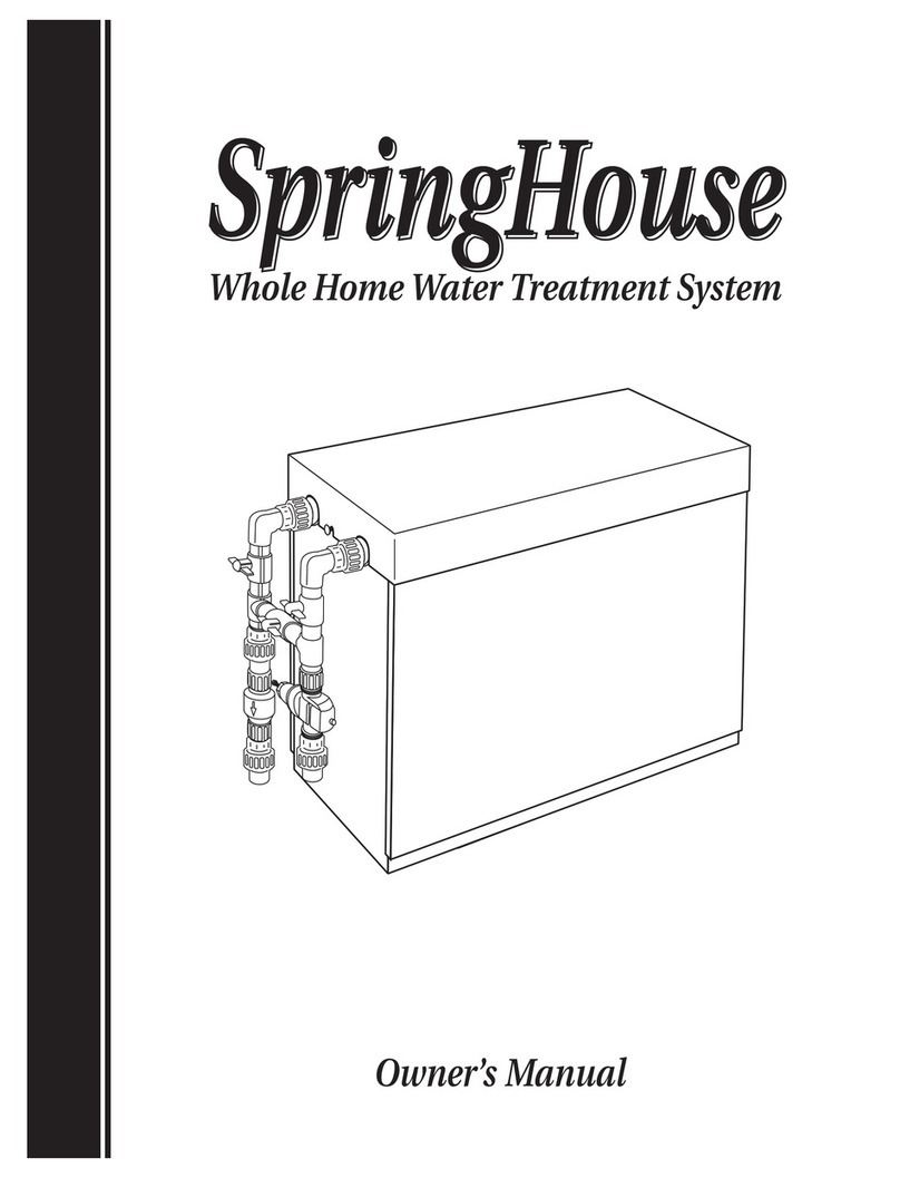 EcoQuest SpringHouse owner's manual