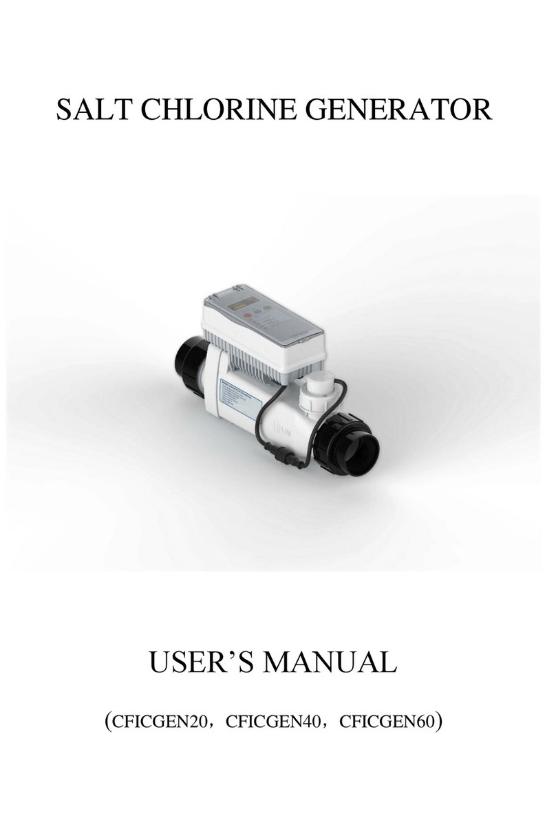 Pentair CFIGGEN20 user manual