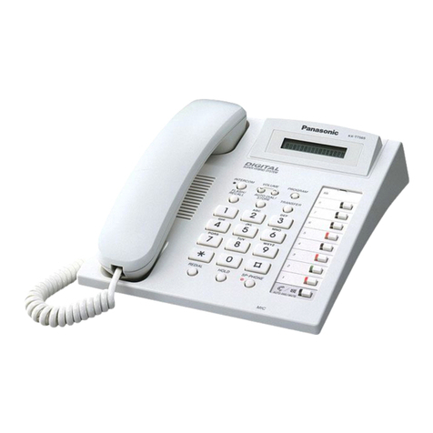 Panasonic KX-T7565 Quick reference guide