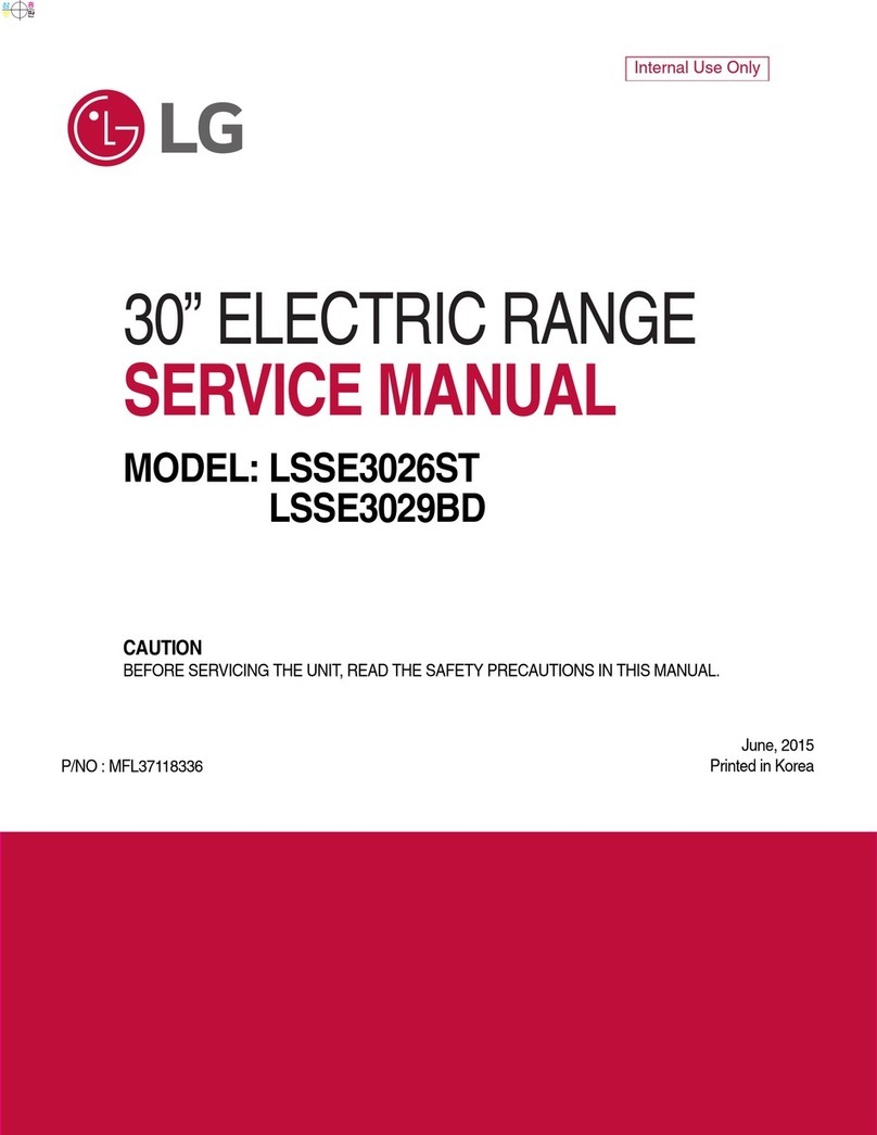 LG LSSE3029BD User manual