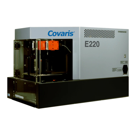 Covaris E Series user manual