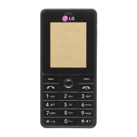 LG KG320 User manual