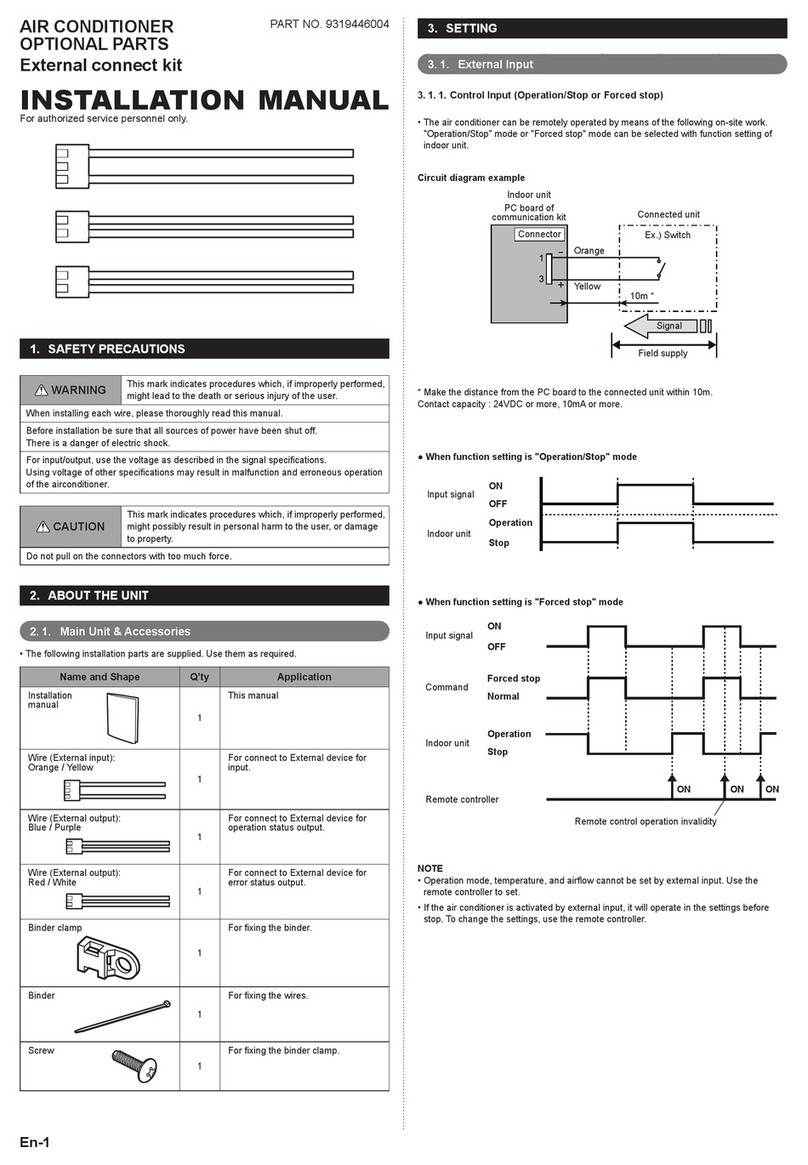 Fujitsu 9319446004 installation manual