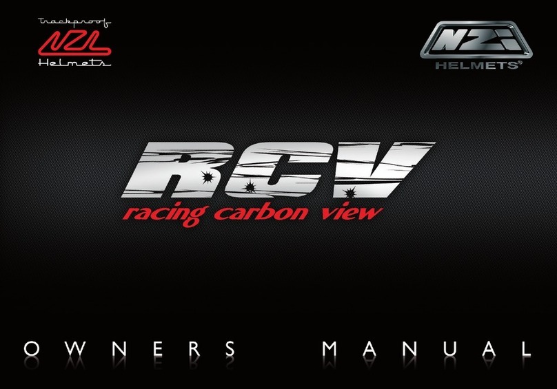 NZI Helmets RCV owner's manual