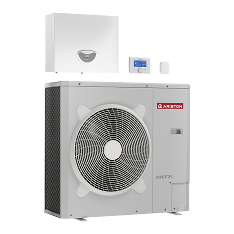 Ariston NIMBUS EXTERNAL UNIT 04 kW Owner's manual