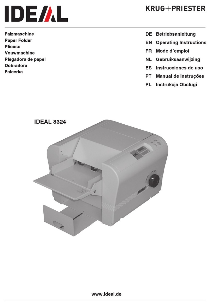 KRUG+PRIESTER Ideal 8324 User manual