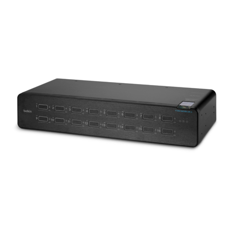 Belkin F1DN116KVM-UN-4 User manual Belkin F1DN116KVM-UN-4 User manual