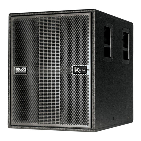 dB Technologies DVA KS10 User manual