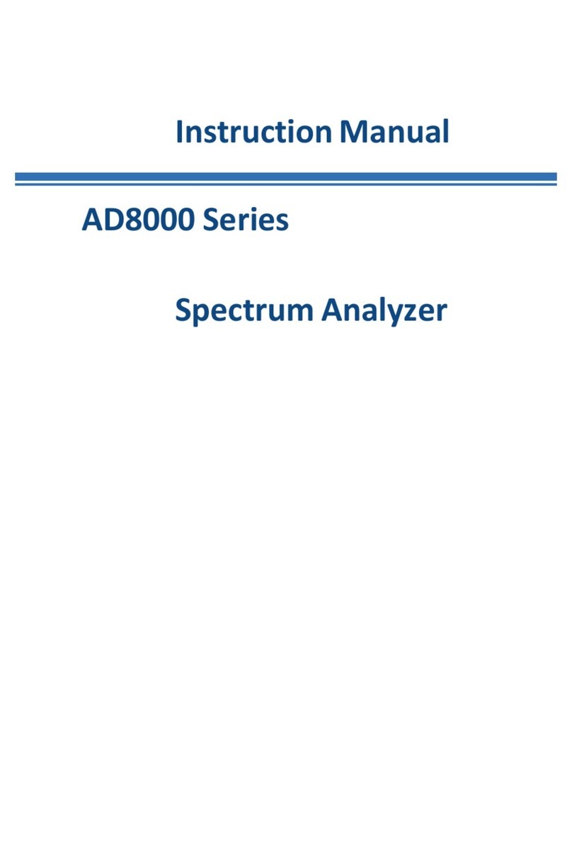ADInstruments AD8000 Series User manual ADInstruments AD8000 Series User manual