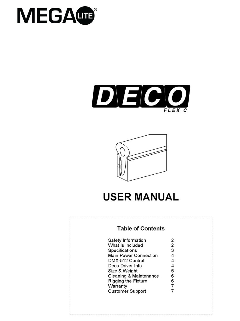 MegaLite Deco Flex C User manual MegaLite Deco Flex C User manual