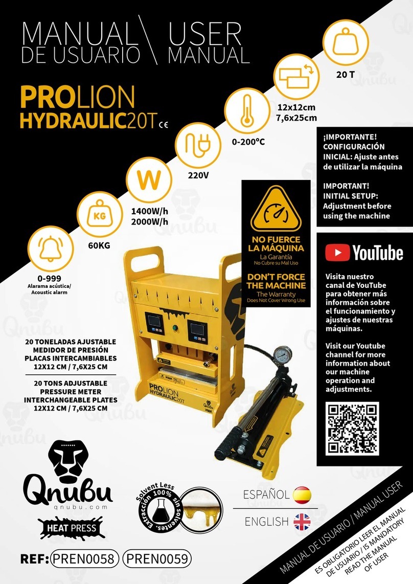 Qnubu ProLion Hydraulic 20T user manual