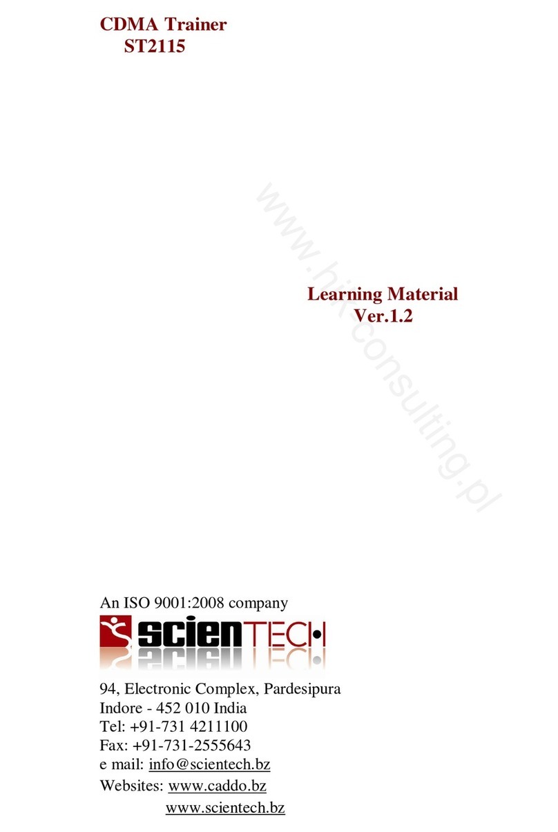 ScienTECH ST2115 manual
