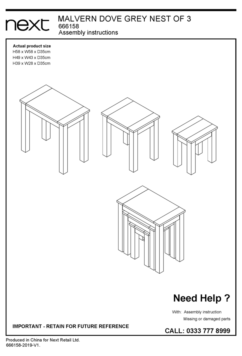 Next 666158 User manual Next 666158 User manual