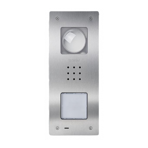 SSS Siedle CVU 850-1-0 E User manual