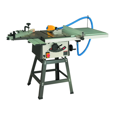 TOPMAQ MJ10-SB250 Assembly and operating instructions