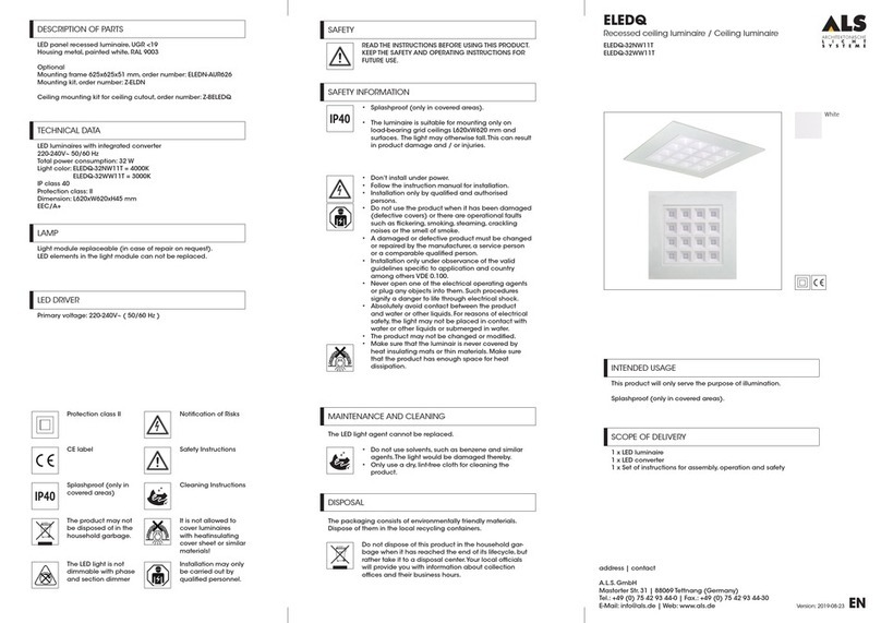 ALS ELEDQ quick start guide