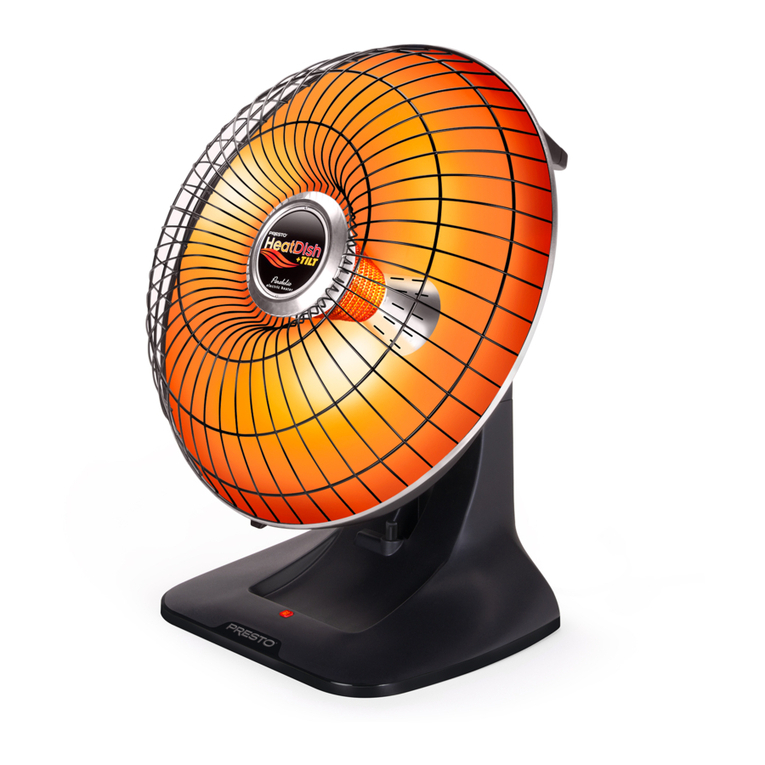 Presto HeatDish+Tilt instructions Presto HeatDish+Tilt instructions