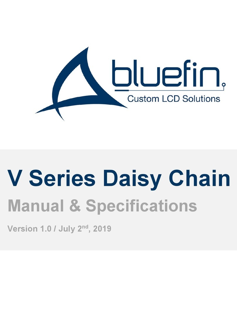 bluefin Daisy Chain V Series User manual