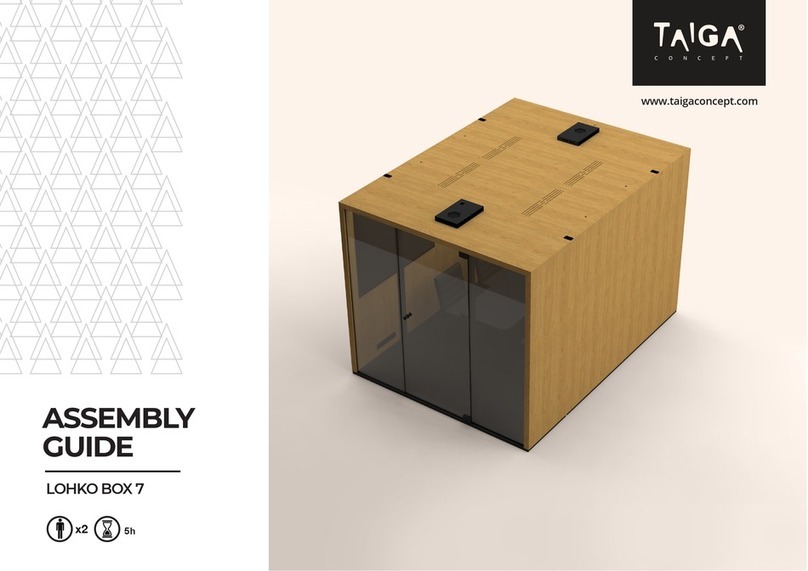 Taiga Concept LOHKO BOX 7 Assembly guide