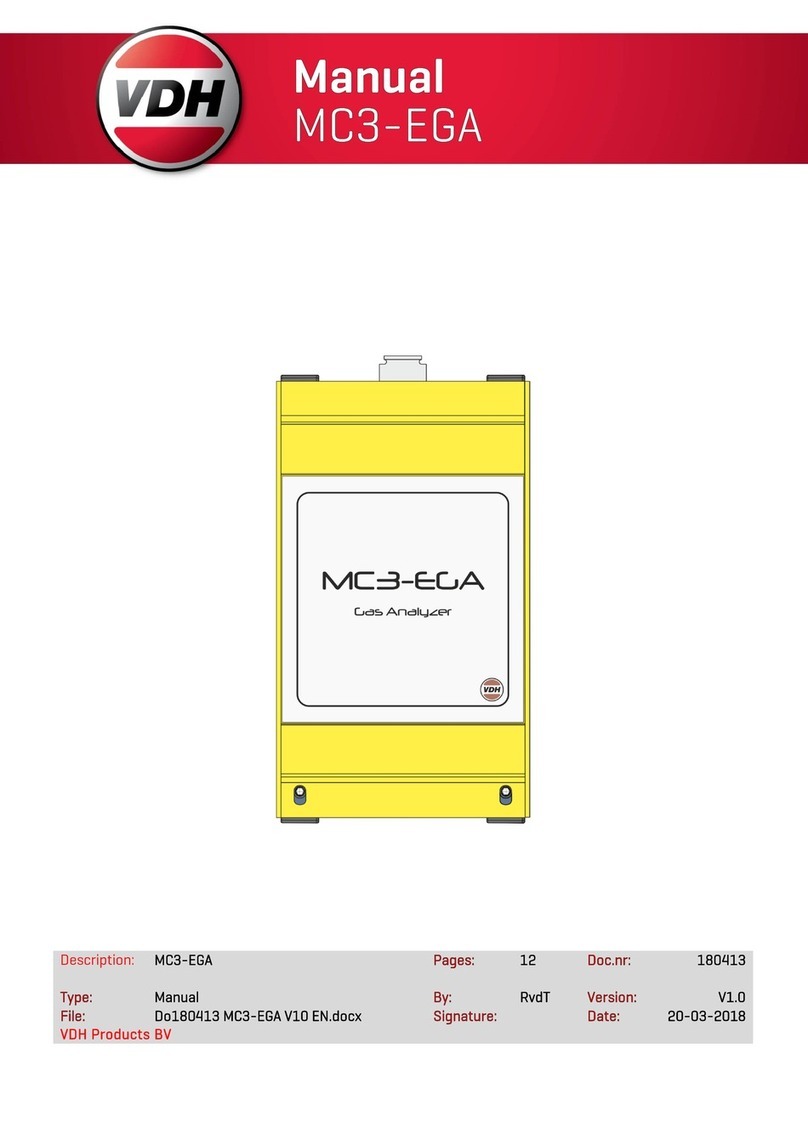 VDH MC3-EGA manual