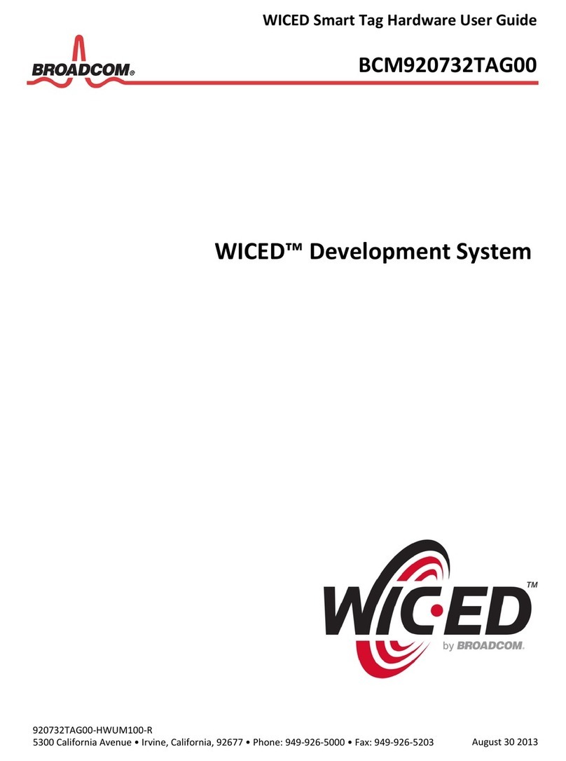 Broadcom BCM920732TAG00 User manual