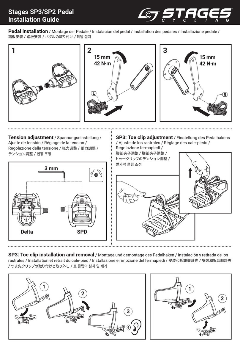 Stages cycling SP3 installation guide