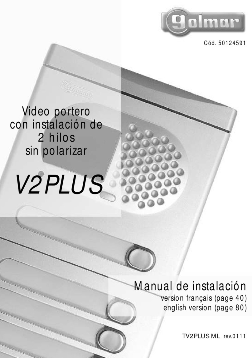 golmar V2PLUS User manual