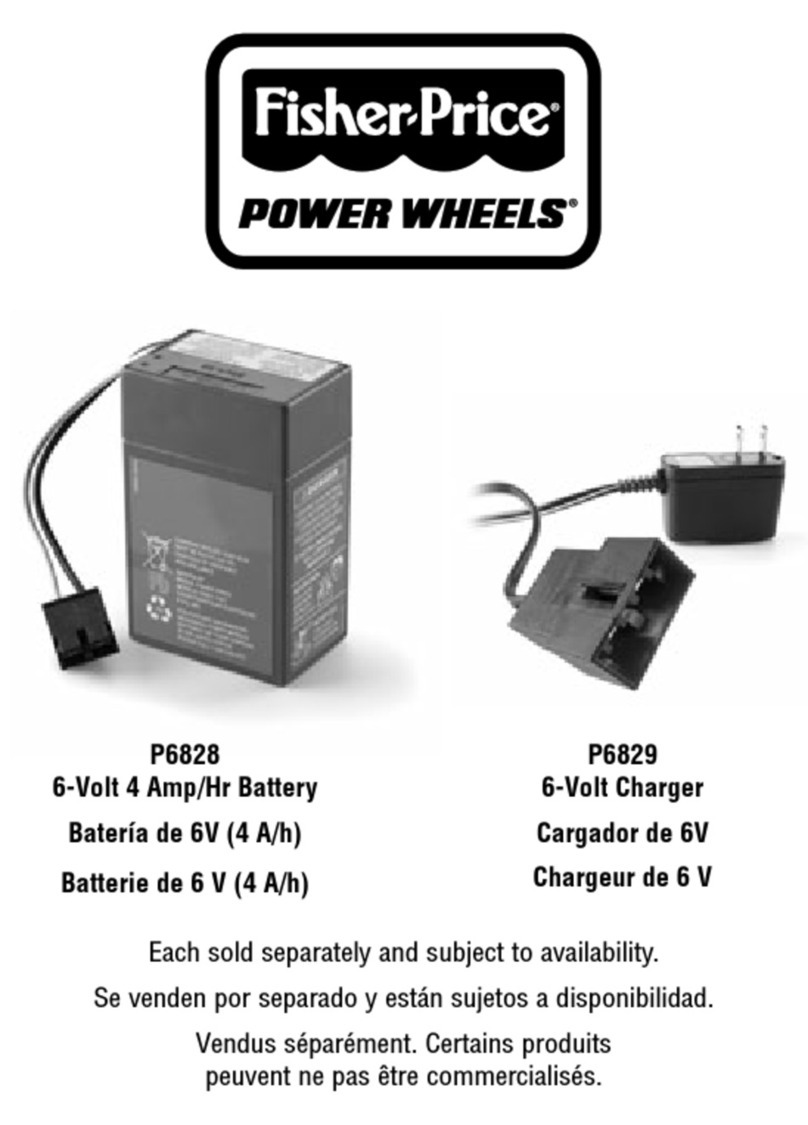 Fisher-Price POWER WHEELS P6828 manual