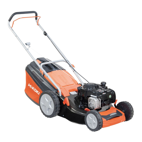 Hitachi Koki ML140E User manual
