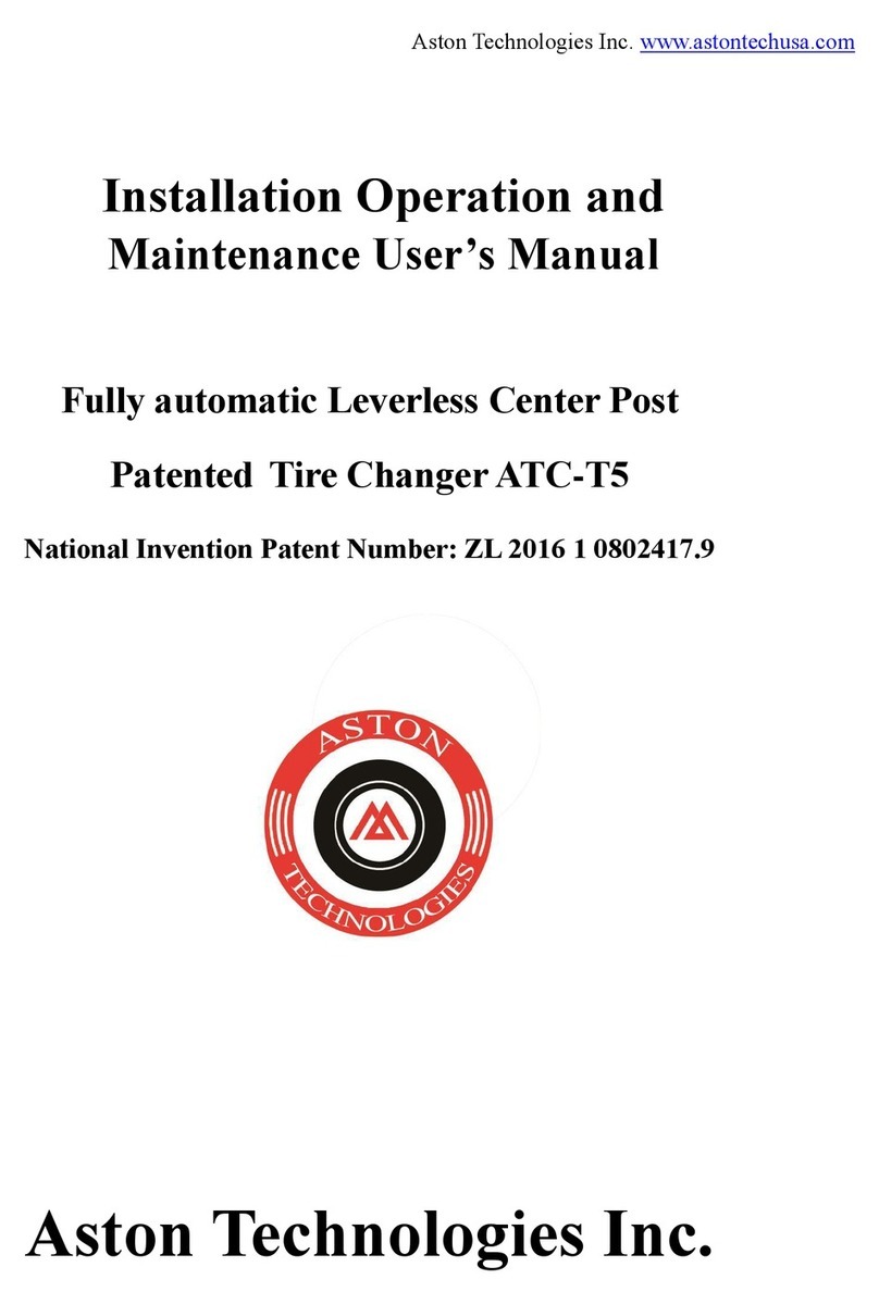 Aston Global ATC-T5 Installation, operation and maintenance